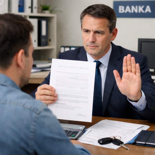 Když banka řekne ne: co dál